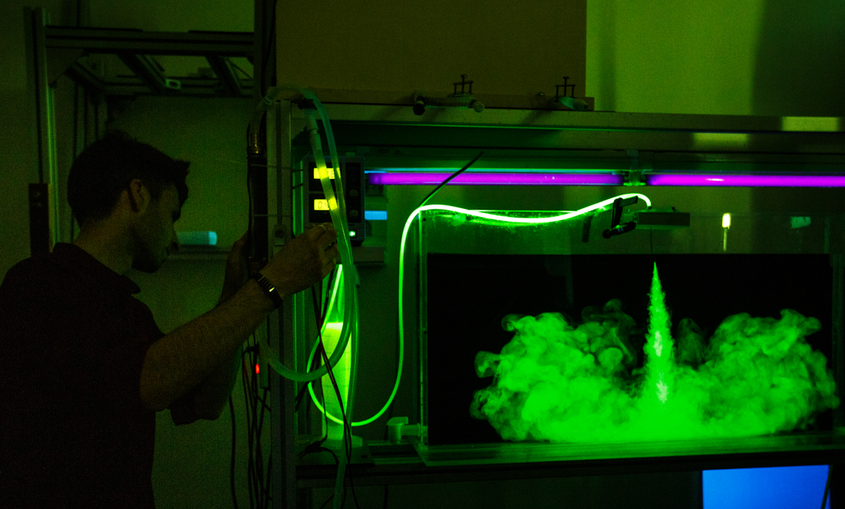 Experiment with plumes at FDSE 2022