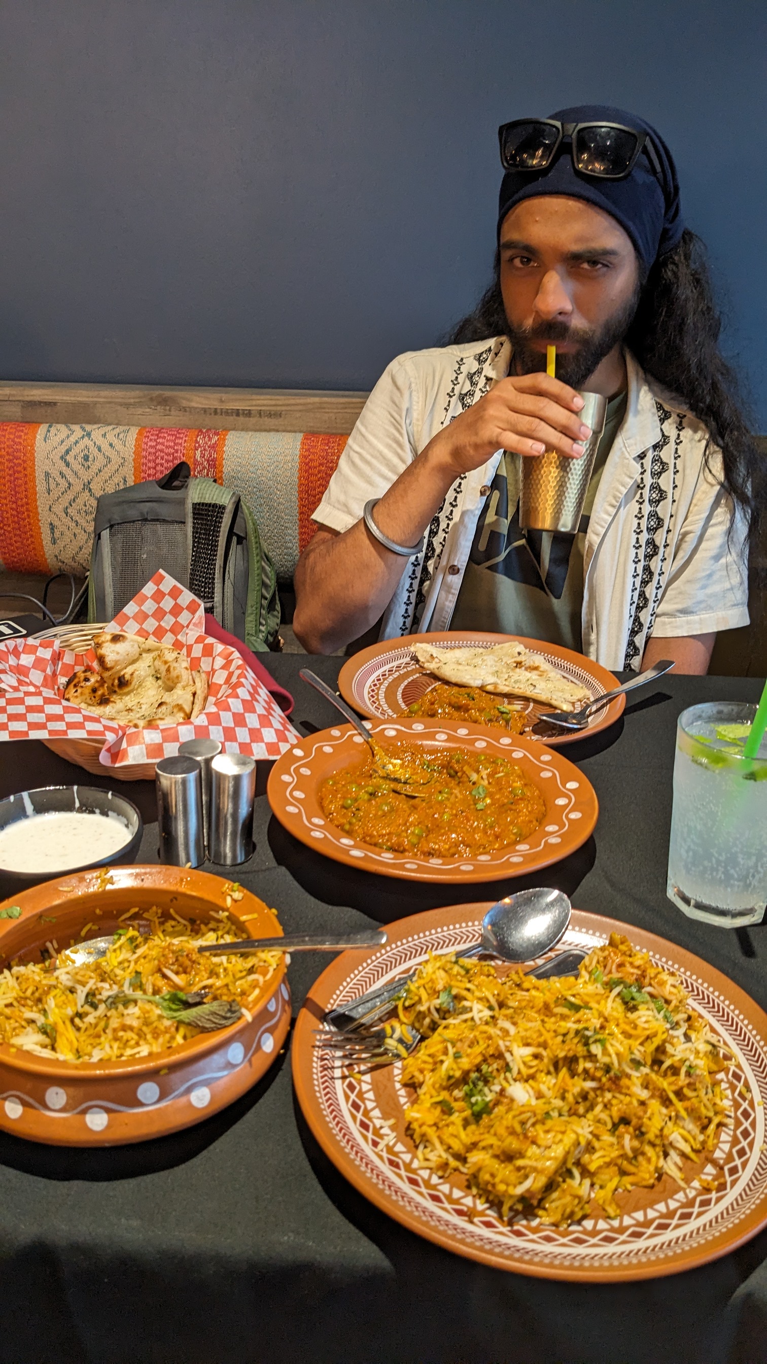 The reward — dinner at Niagara